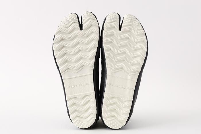 【net限定20%OFF】貼付棟梁地下足袋 10枚小鉤／紙吹雪×さしこ 濡羽色2