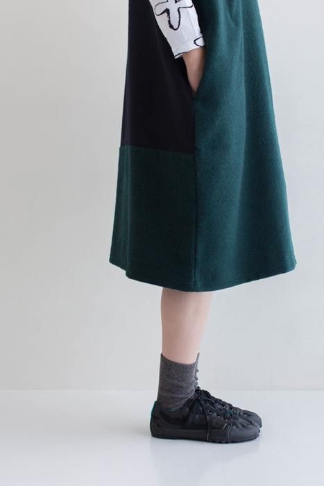 分趾足袋運動鞋 漸段／黑色×漆黒2