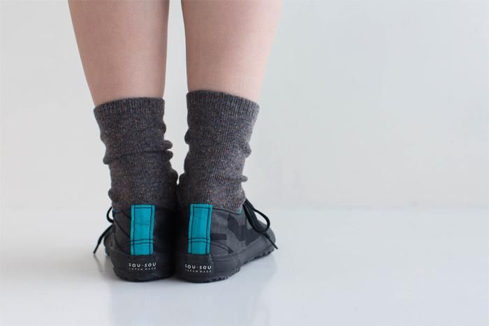 分趾足袋運動鞋 漸段／黑色×漆黒2