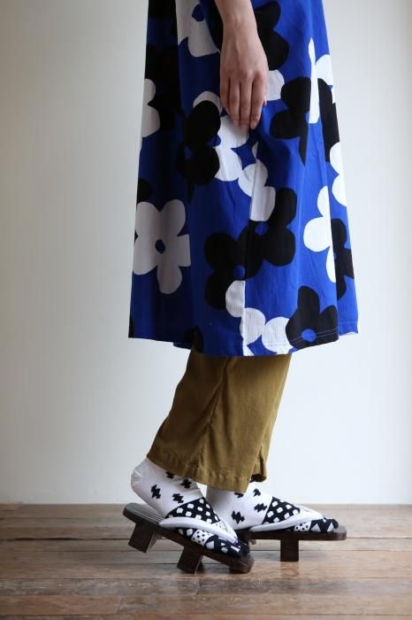 Sous Tabi Corquettes (longue longueur) / guerrier, couleur Fuyuu x Tsukumo [pour les hommes et les femmes]