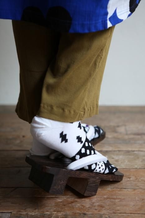 Sous Tabi Corquettes (longue longueur) / guerrier, couleur Fuyuu x Tsukumo [pour les hommes et les femmes]