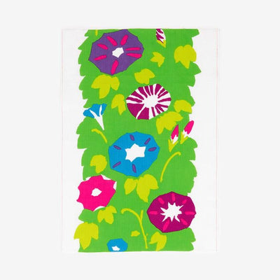 伊勢木綿 textile手ぬぐい（ひめ丈）／夏の朝（なつのあさ）