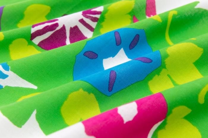 伊勢木綿 textile手ぬぐい（ひめ丈）／夏の朝（なつのあさ）