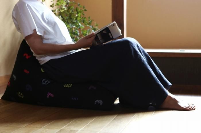 SOU・SOU クッション座椅子 クッション座椅子／SOU・SOU京都 祇園（ぎおん）【※お届けに約3週間】