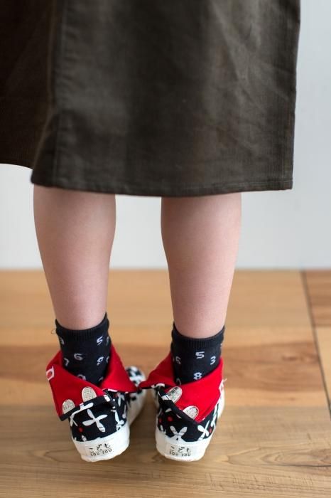 ● Split Toe Tabi Shoes for Kids / Suzushiroso Black 2