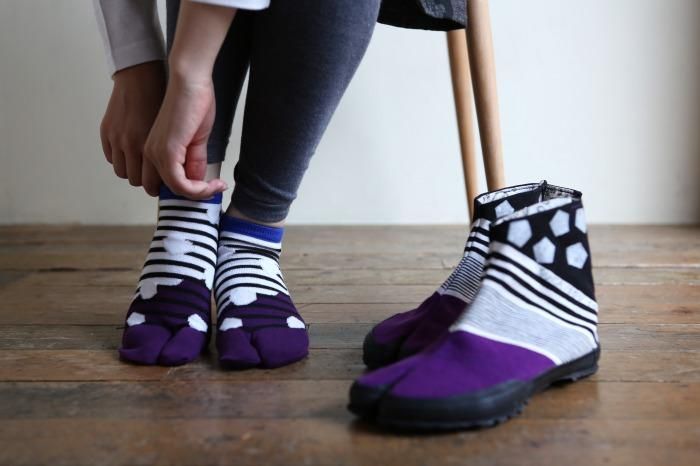 KYOTO_SANGA_F.C. Tabi Socks（Low-cut）/ Beautiful Scenery【Men・Women】