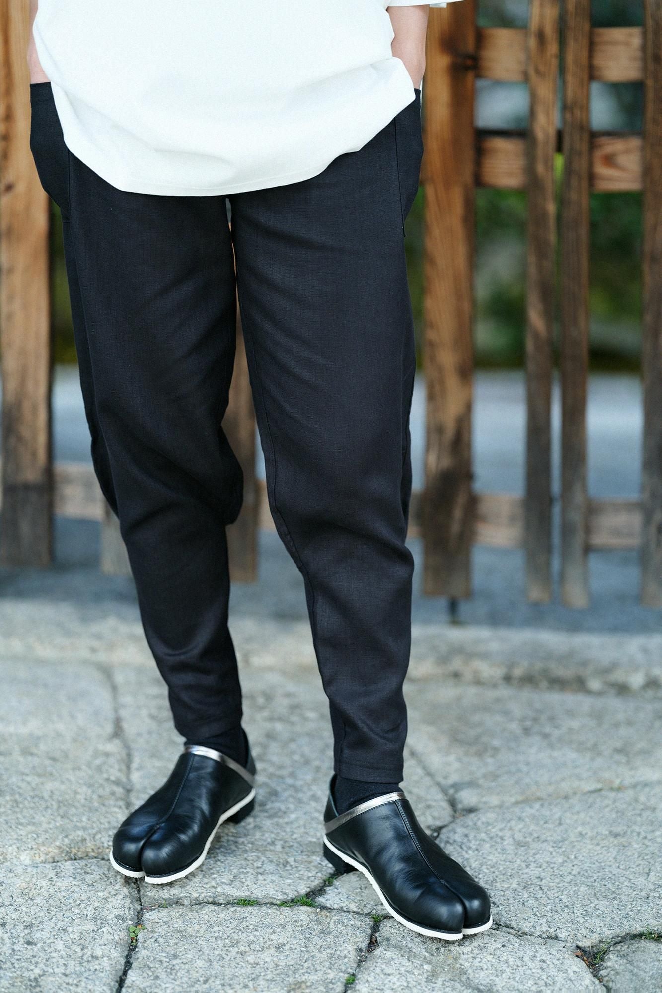 SOU-SOU 足袋タビブーツ　五枚丈　傾衣×吉靴房／濡羽色（ぬればいろ）格安 五枚丈（ごまいたけ） SOU・SOU傾衣×吉靴房／濡羽色（