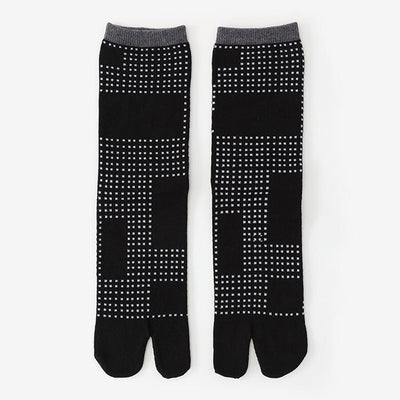 足袋下（普通丈）／影 濡羽色（ぬればいろ） 【男・女性用】