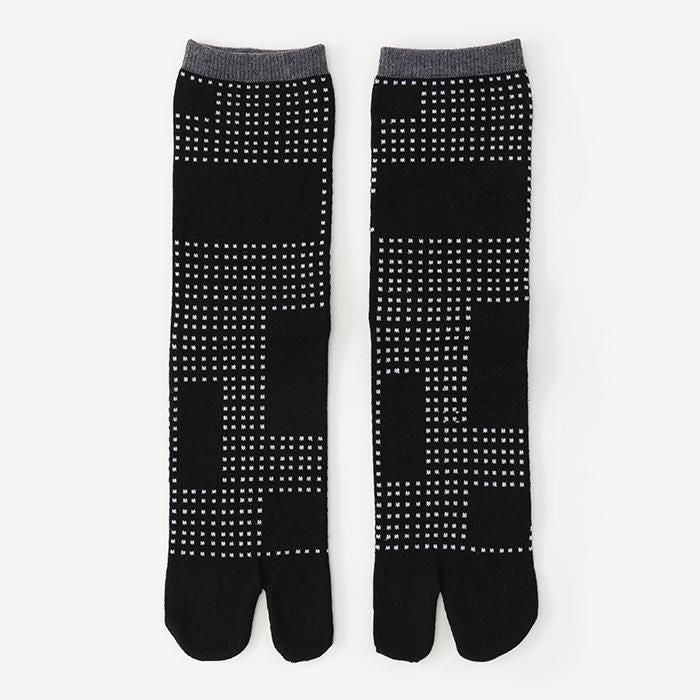 足袋下（普通丈）／影 濡羽色（ぬればいろ） 【男・女性用】