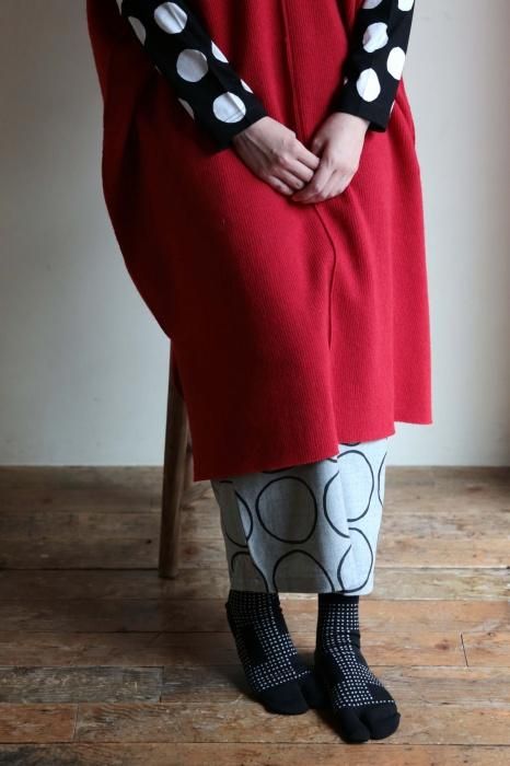 足袋下（普通丈）／影 濡羽色（ぬればいろ） 【男・女性用】