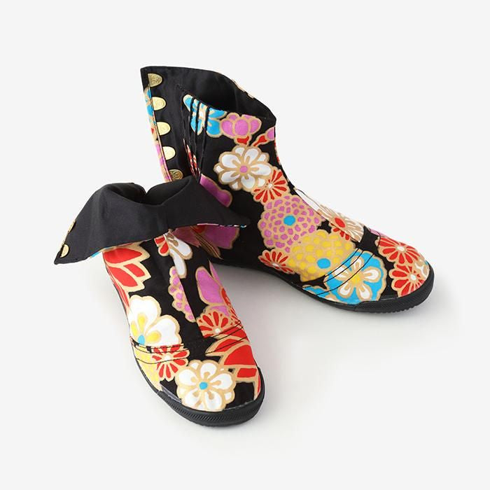 先丸5枚足袋／濡羽色（ぬればいろ）