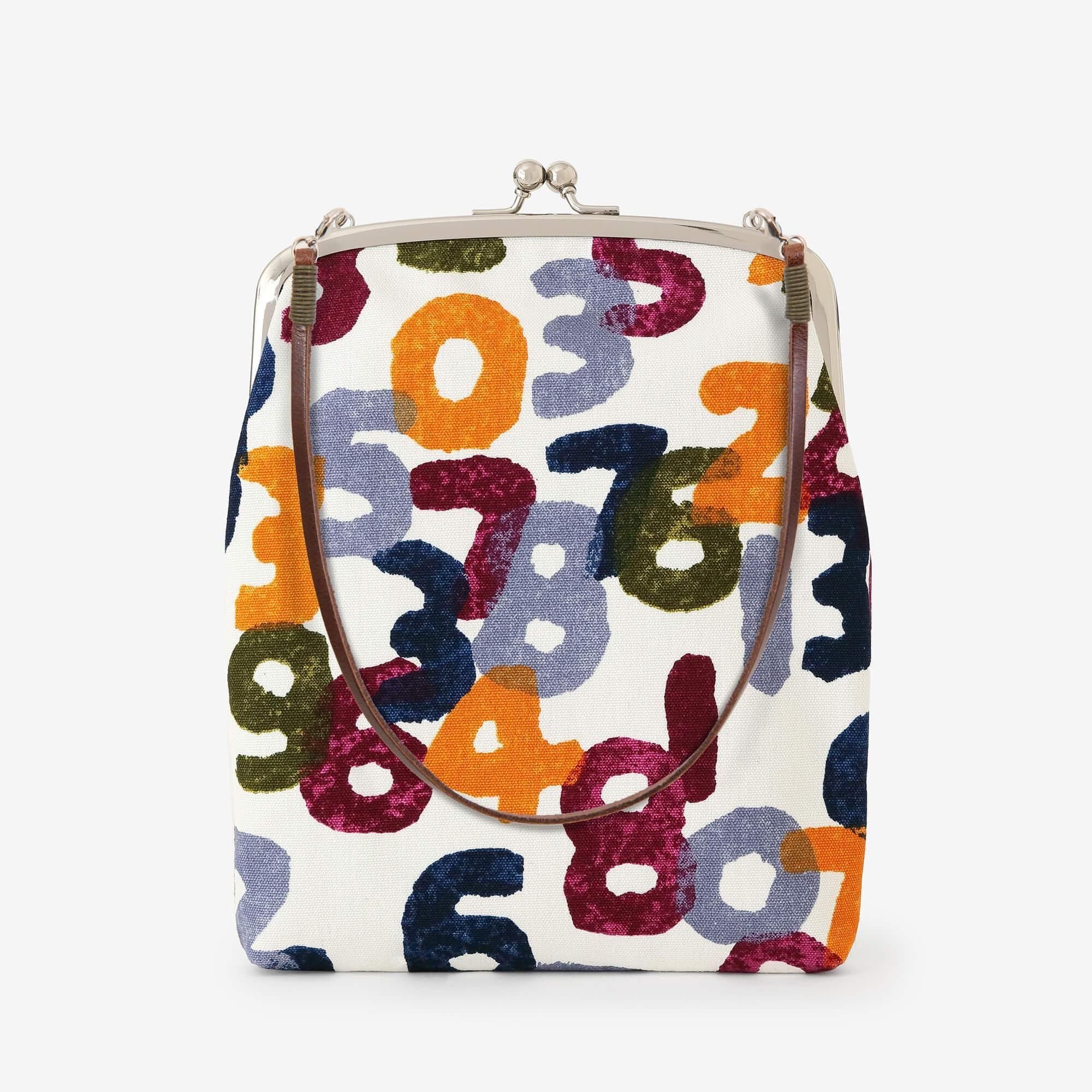 12号帆布 軟（なん）がま口 （大）／SO-SU-U とりどり 秋の収穫