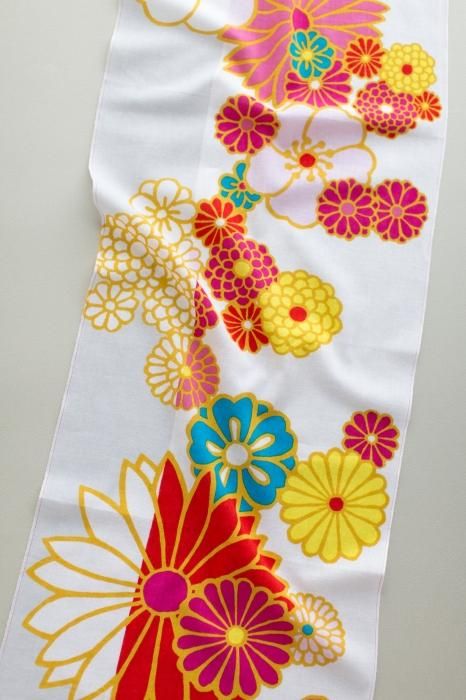 伊勢木綿 textile手ぬぐい／金襴緞子（きんらんどんす）