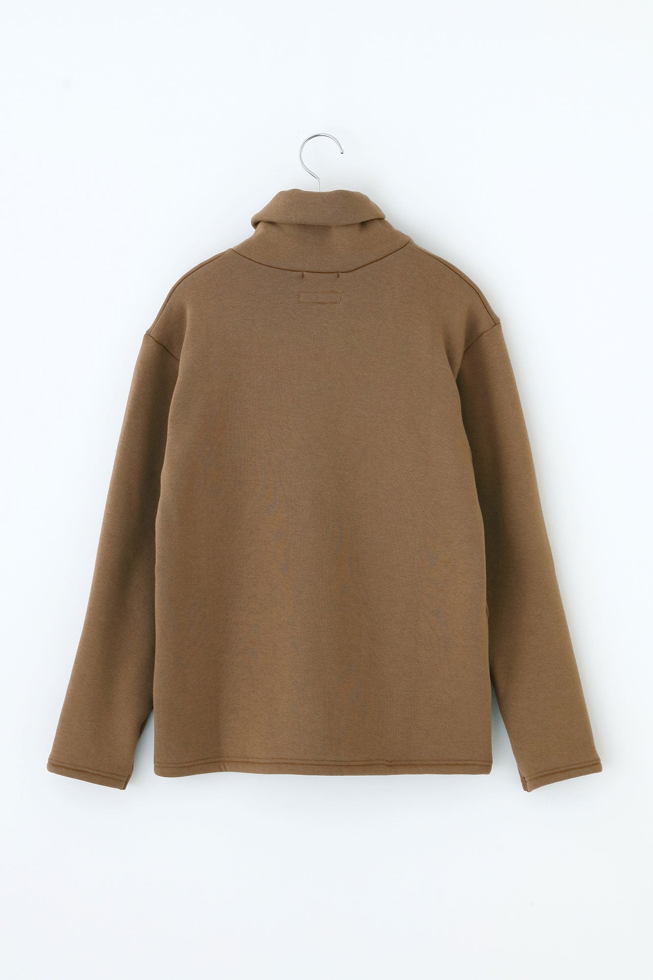 裏仿毛 高領上衣／松染色