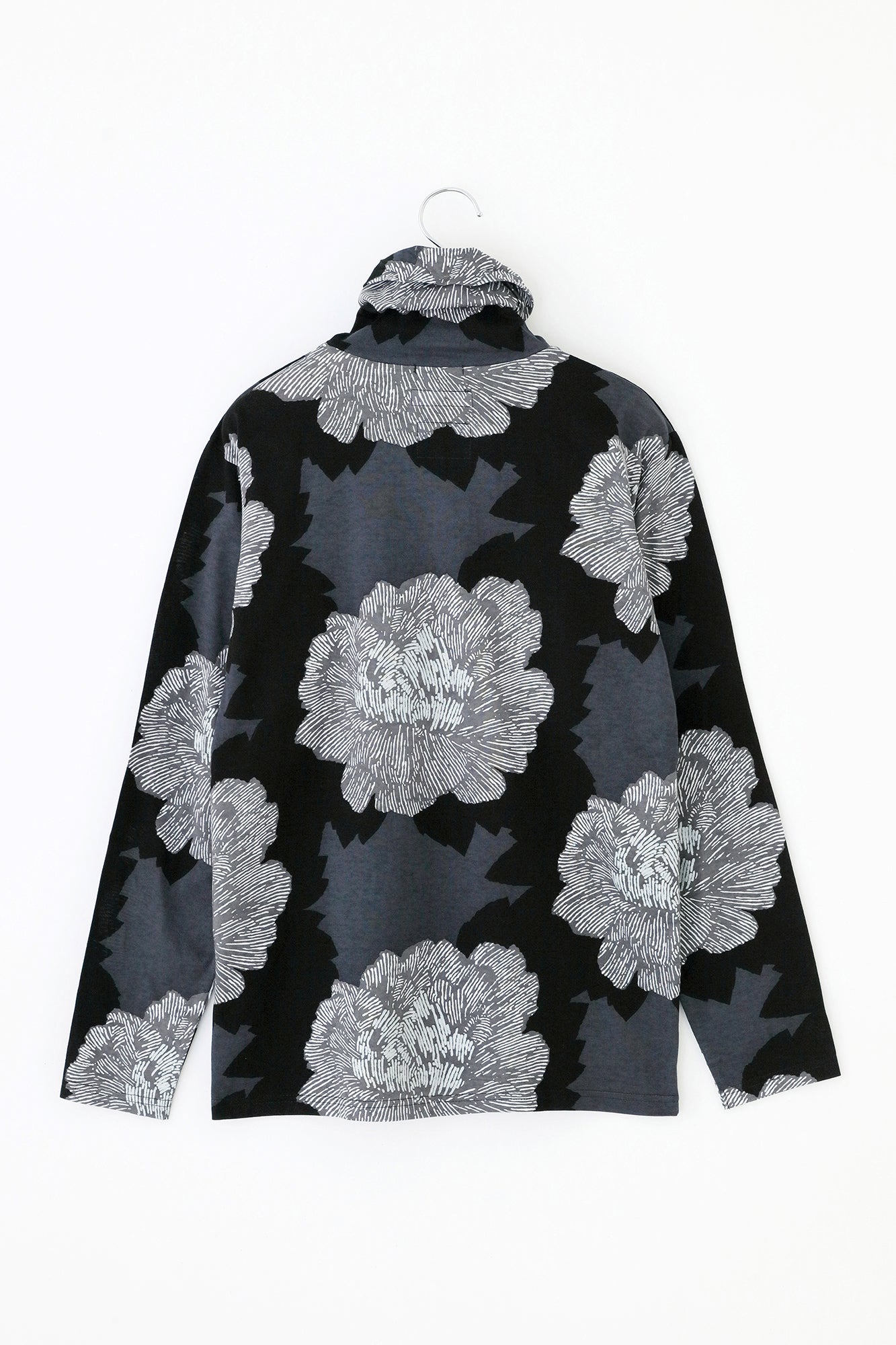 高領上衣／芍藥