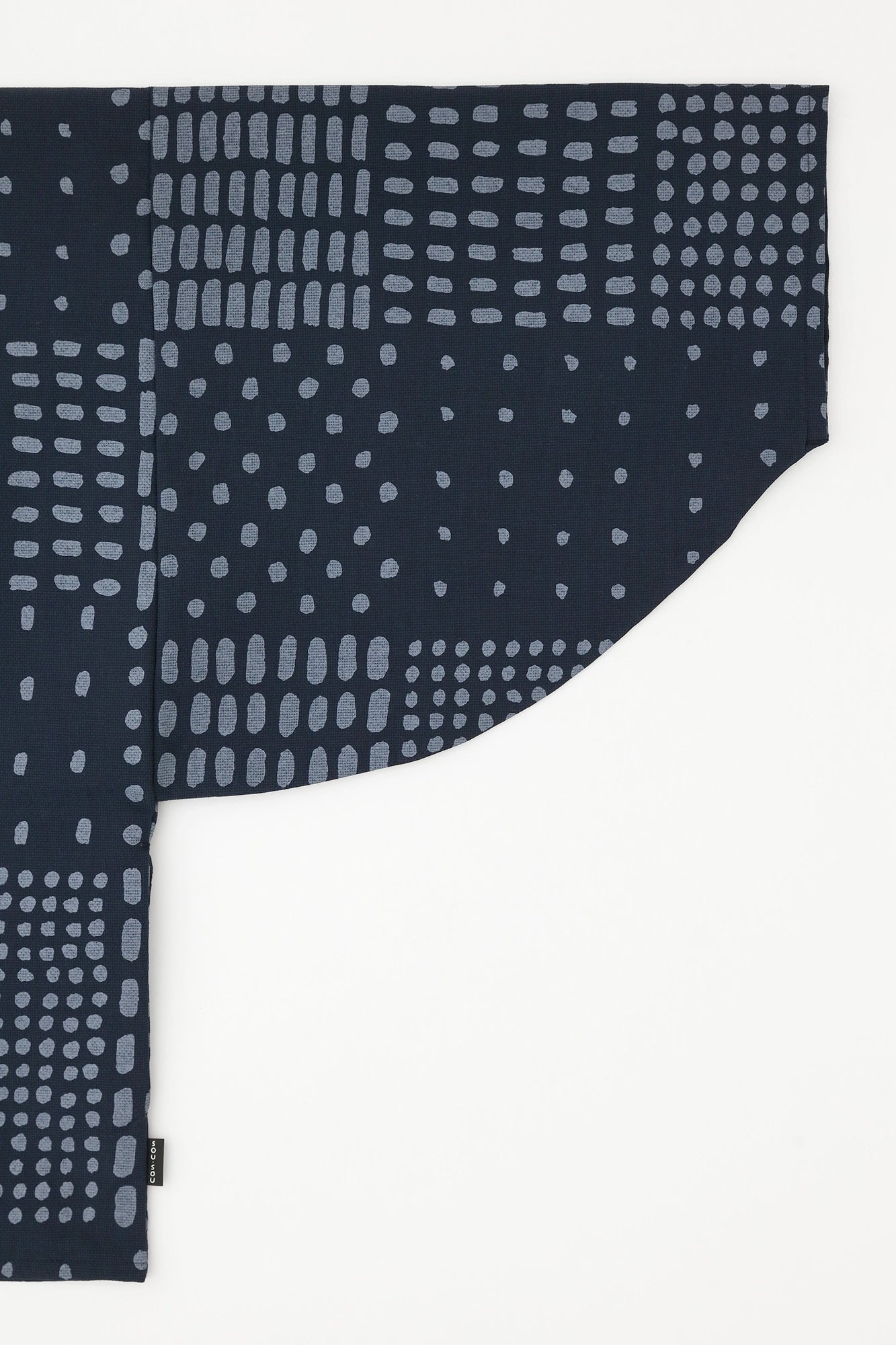 【Versand voraussichtlich ab 3. März】C/CM(R) Nagitashikakui Kimono (四角衣) / Shikiishi (Steinplatte) und Yohaku (Freiraum) Dunkelmarine (濃紺) 