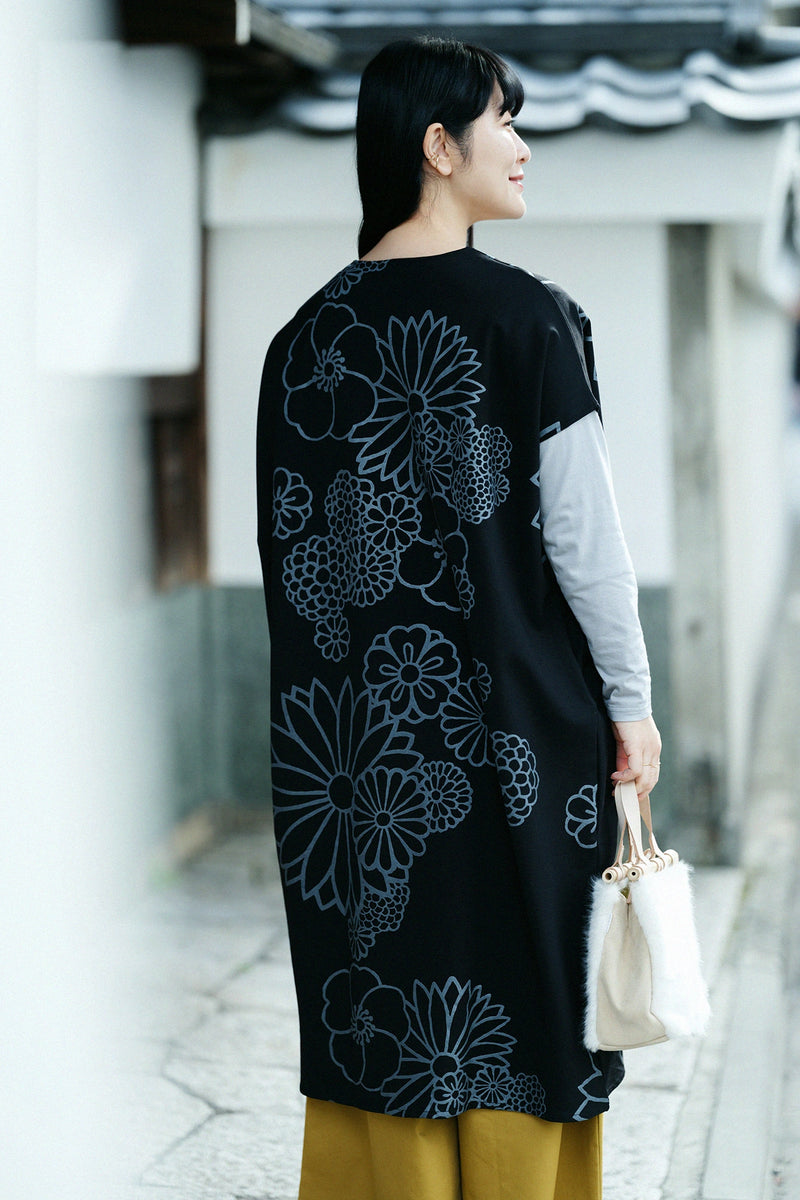 長方形洋裝 肩線（秋冬）