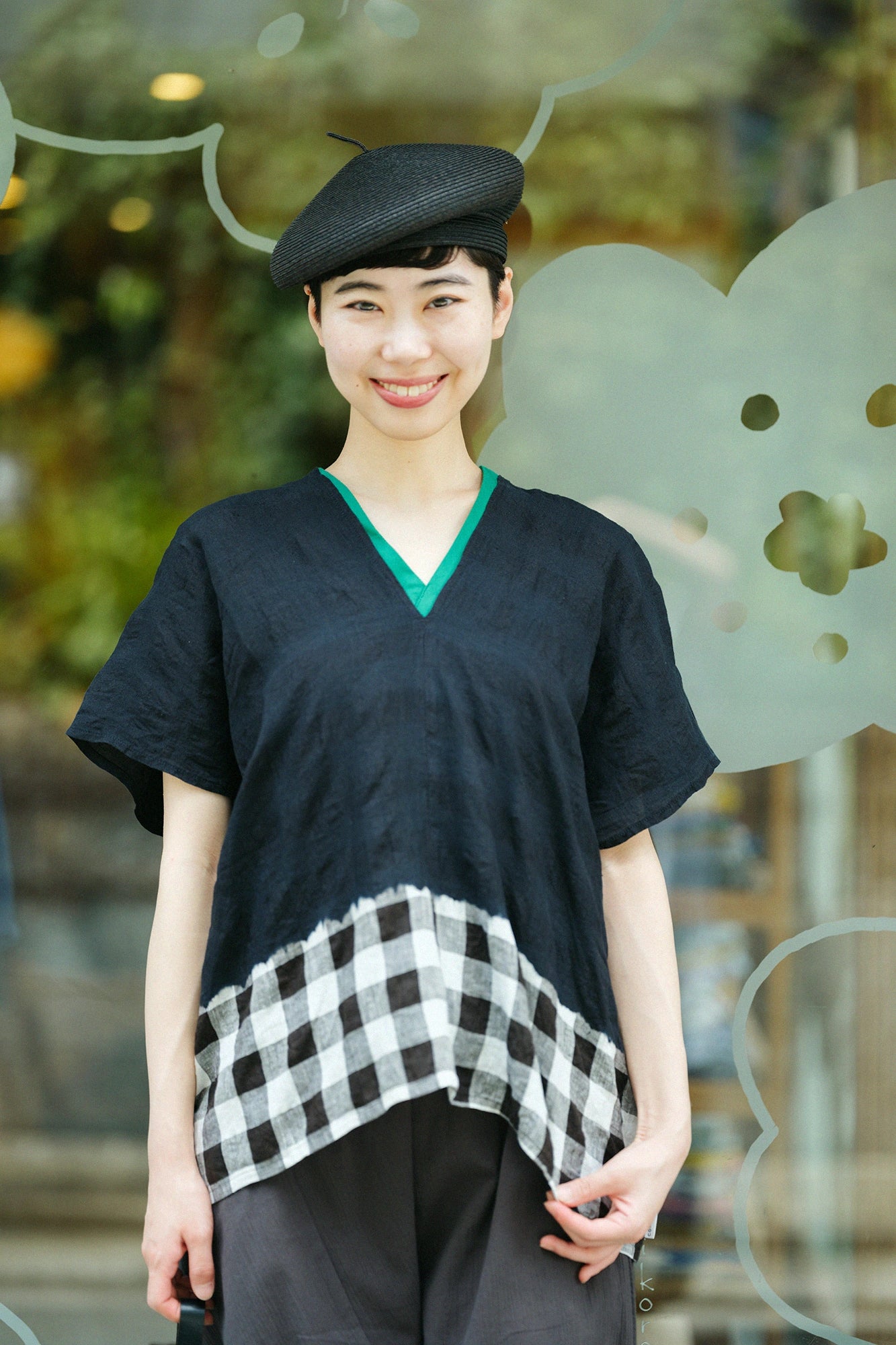 '身長：' 161cm,'着用サイズ：'女F
