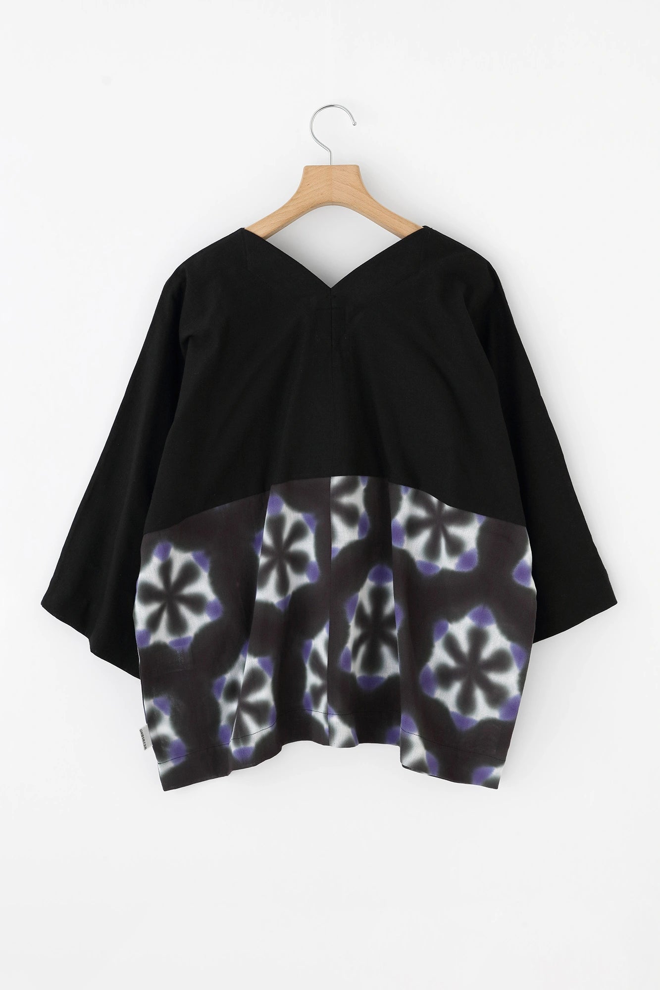 [Expédition prévue vers le 22 avril] Mari Momen, Arimatsu Narumi Shibori, Ise Cotton, Okatabira Short(Mijikatake)/Nubairo x Flocon de neige (Sekka) Nuit de sapin