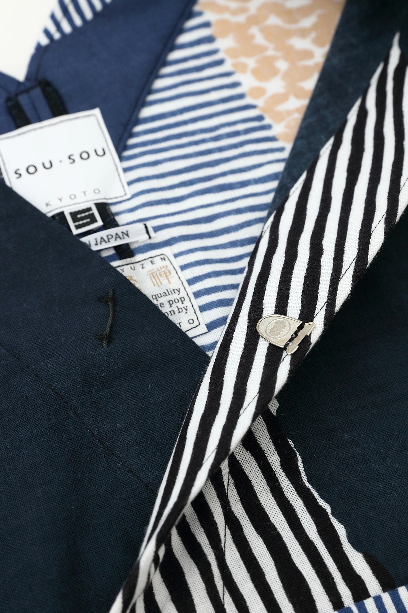 【Scheduled to ship around Mar 3】Isemomen Cotton Okatabira ／Higashiyama