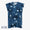 Chizimi Cotton 20/20 Ainasen(Ainase) Rectangular Dress / Fenced Chrysanthemum-Recreation 