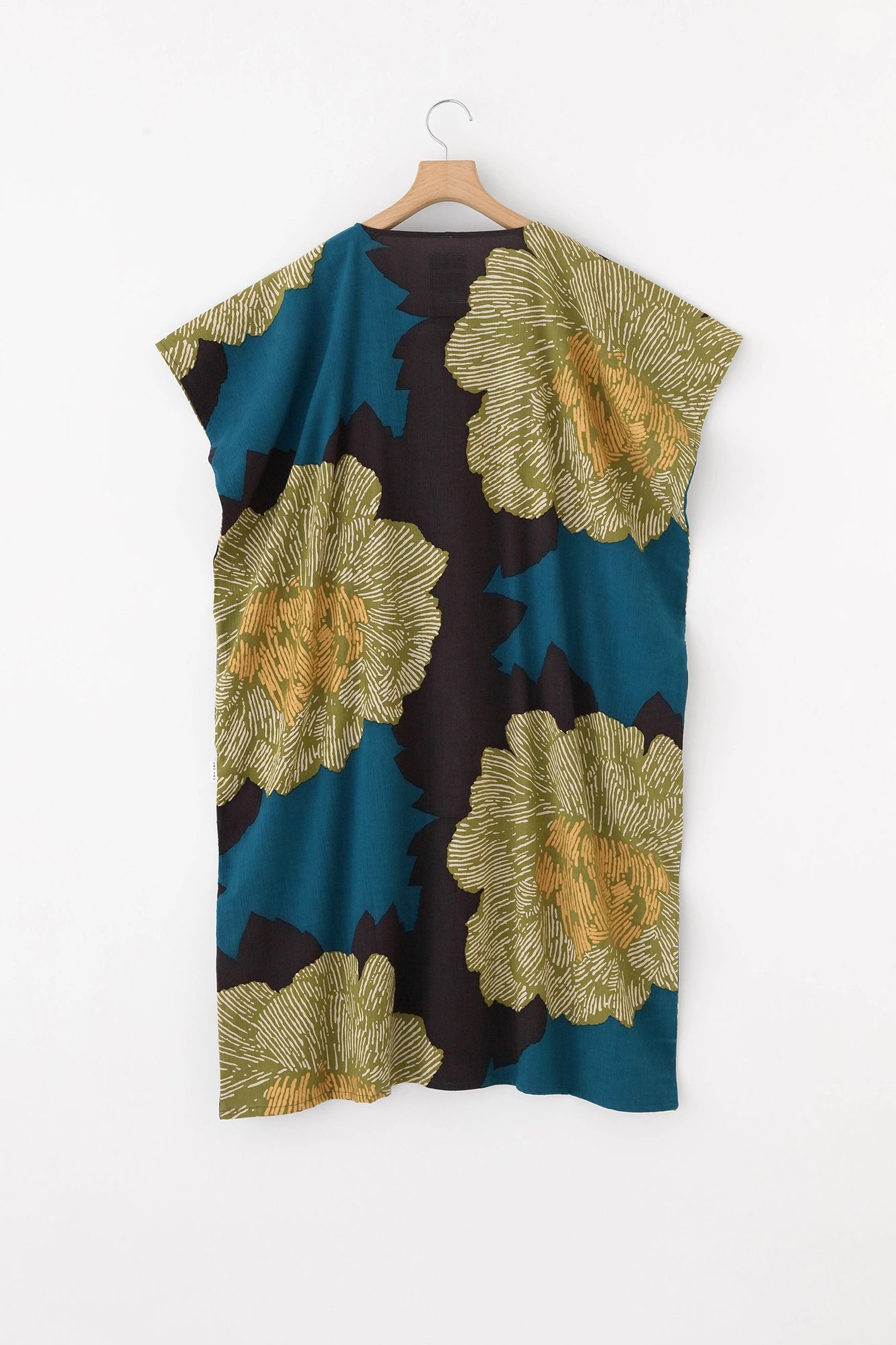【Ships ard. 6/23】Chizimi Cotton 20/20 Rectangular Dress / Peony Summer Light