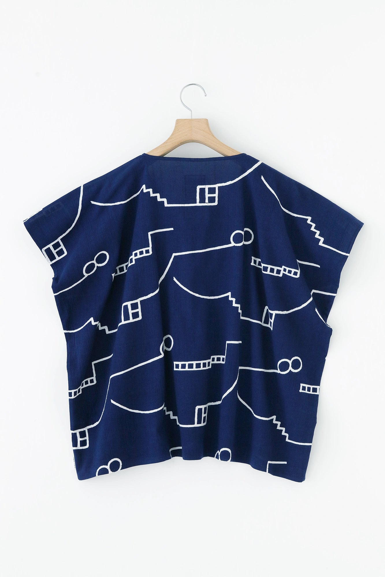 【Ships ard. 6/23】Chizimi Cotton 20/20 Square Top / Chari