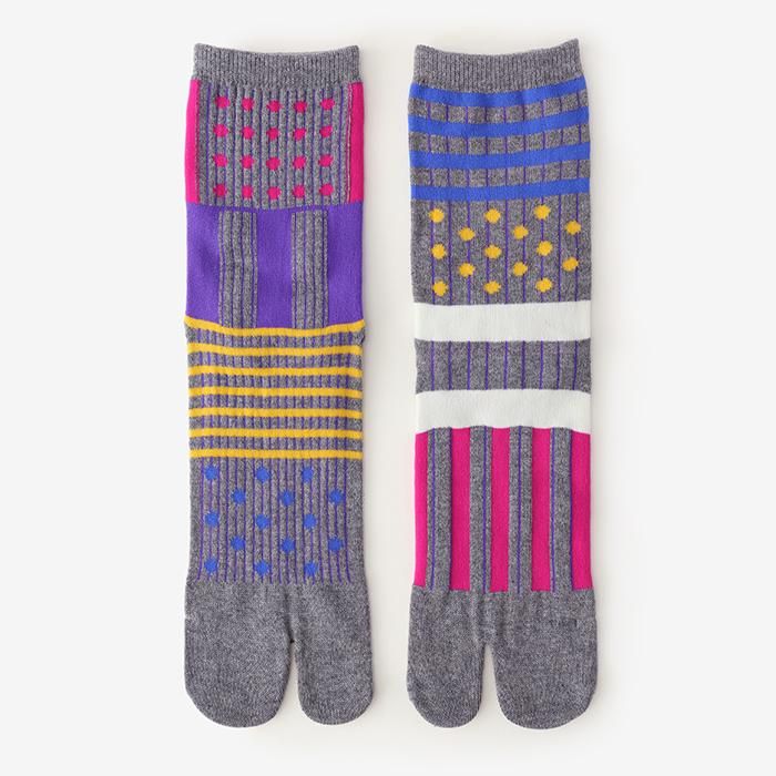 Tabi Socks (Mid-calf)／Layering Grey【Men・Women】