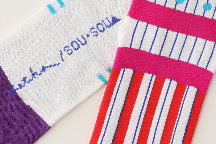 Tabi Socks (Mid-calf)／Layering Purple【Men・Women】