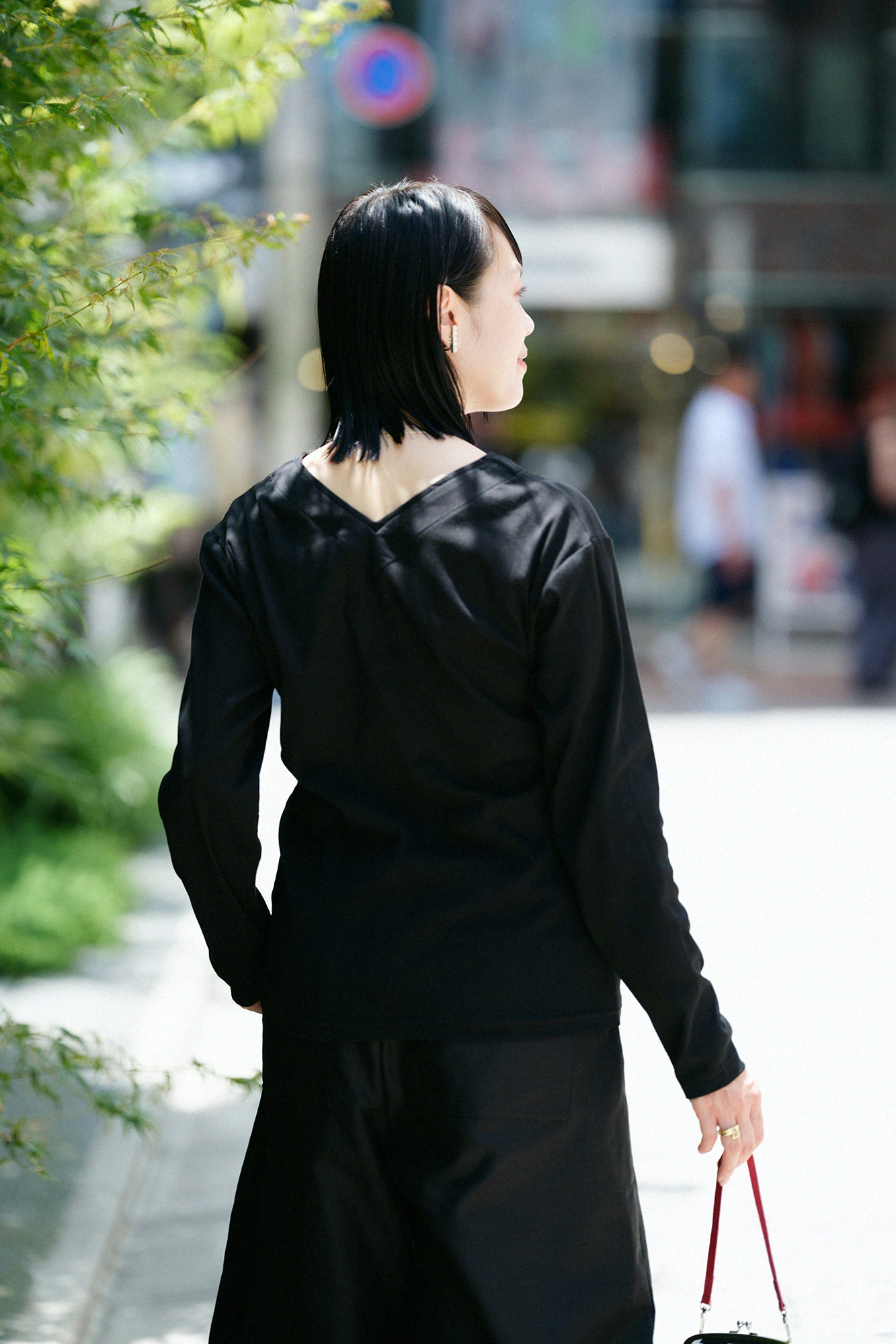 110对：超长棉（纽扣）半领（nukihaneri）jiban 3/4长度 /湿羽毛颜色（nukihari）