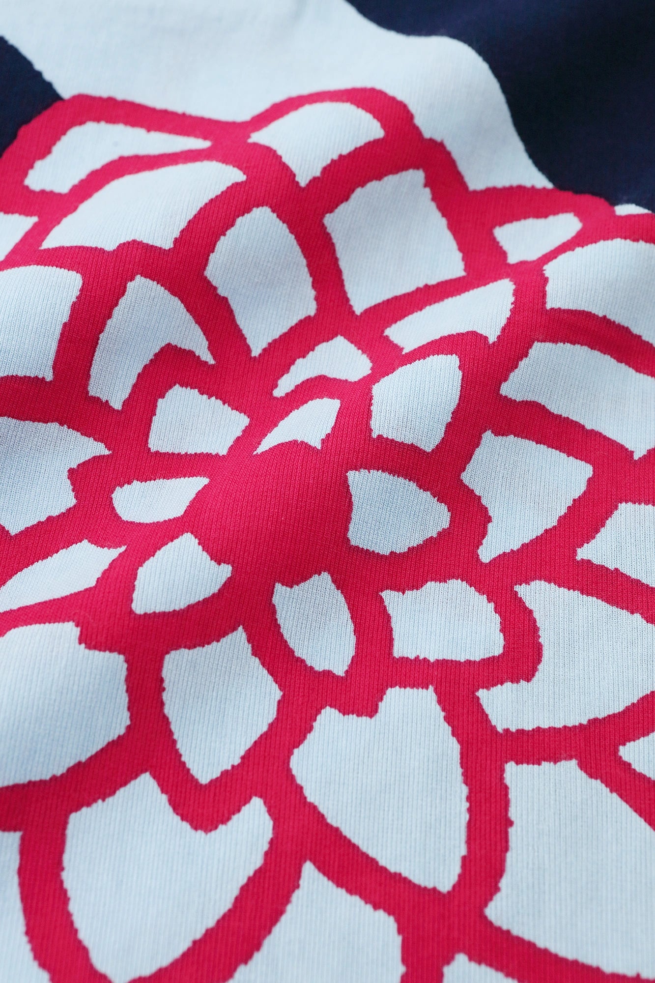 Kagoshima brodé 40/40 motif de brise (fūbi) haut/bordure 
