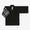 Chizimi Cotton 40/40 Fubi Kimono Top Bi-color / Black×Somon