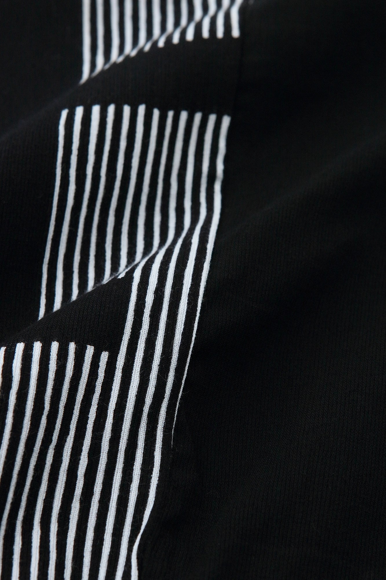 Chizimi Cotton 40/40 Fubi Kimono Top Bi-color / Black×Somon