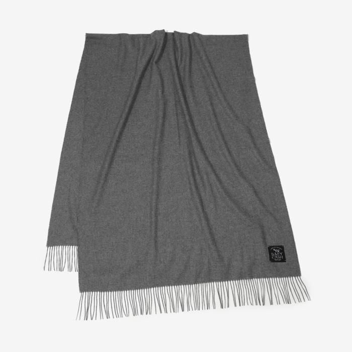 Baby Cash (R) Gauze Stole / Dark Grey