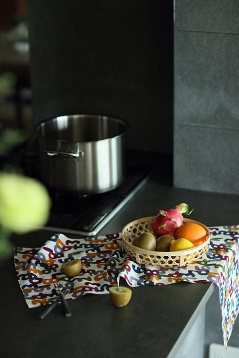 伊勢木棉圖案紋樣手巾／SO-SU-U十數 繽紛 秋收