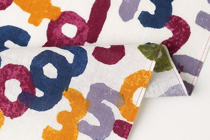 伊勢木棉圖案紋樣手巾／SO-SU-U十數 繽紛 秋收