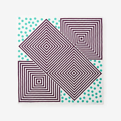 SOU・SOU ×Arakawa Masujiro Furoshiki (Large) / Temporary Peacock Green