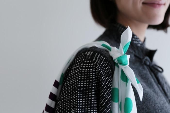 SOU・SOU ×Arakawa Masujiro Furoshiki (Large) / Temporary Peacock Green