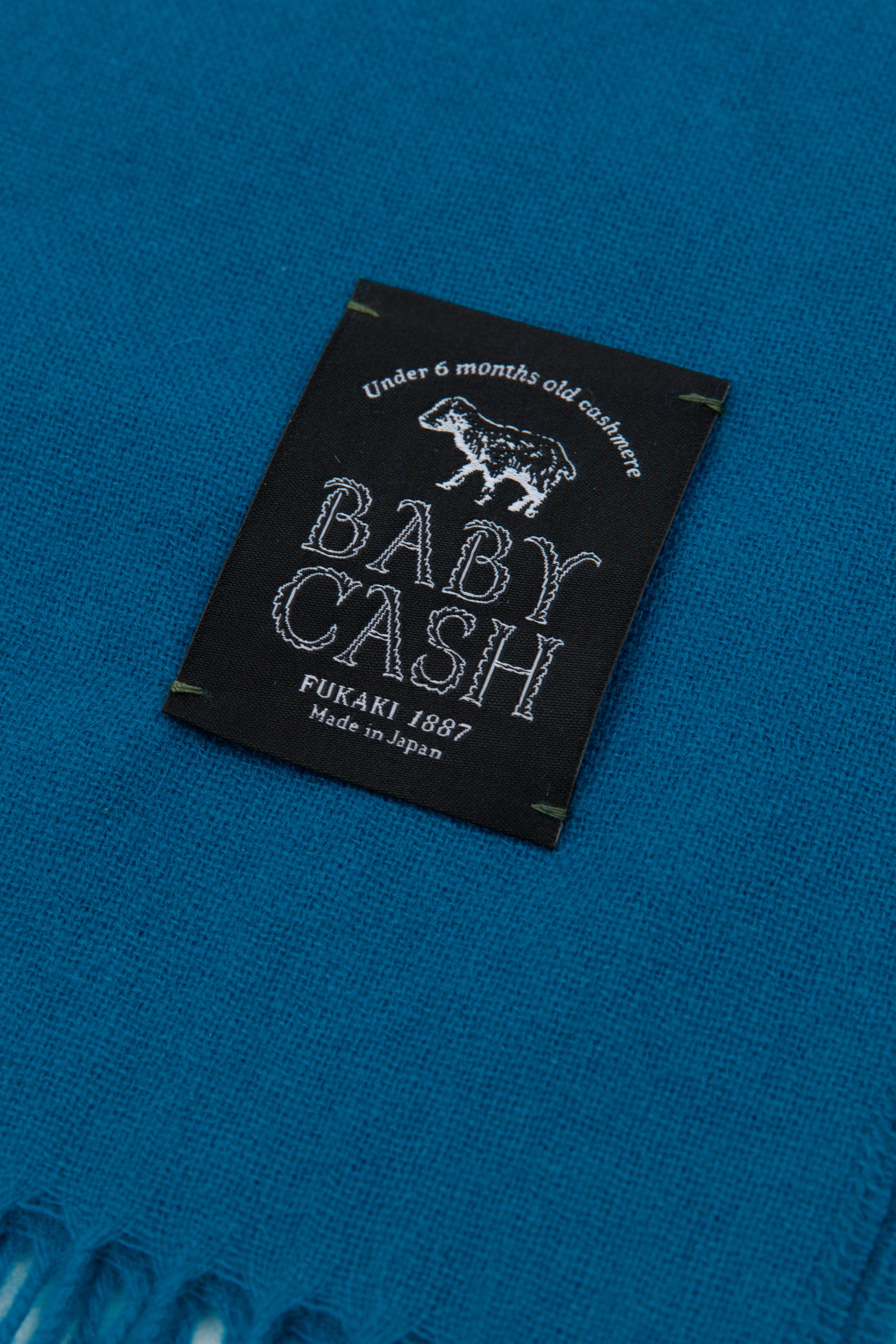 Baby Cash (R) Gauze Stole / Deep Blue