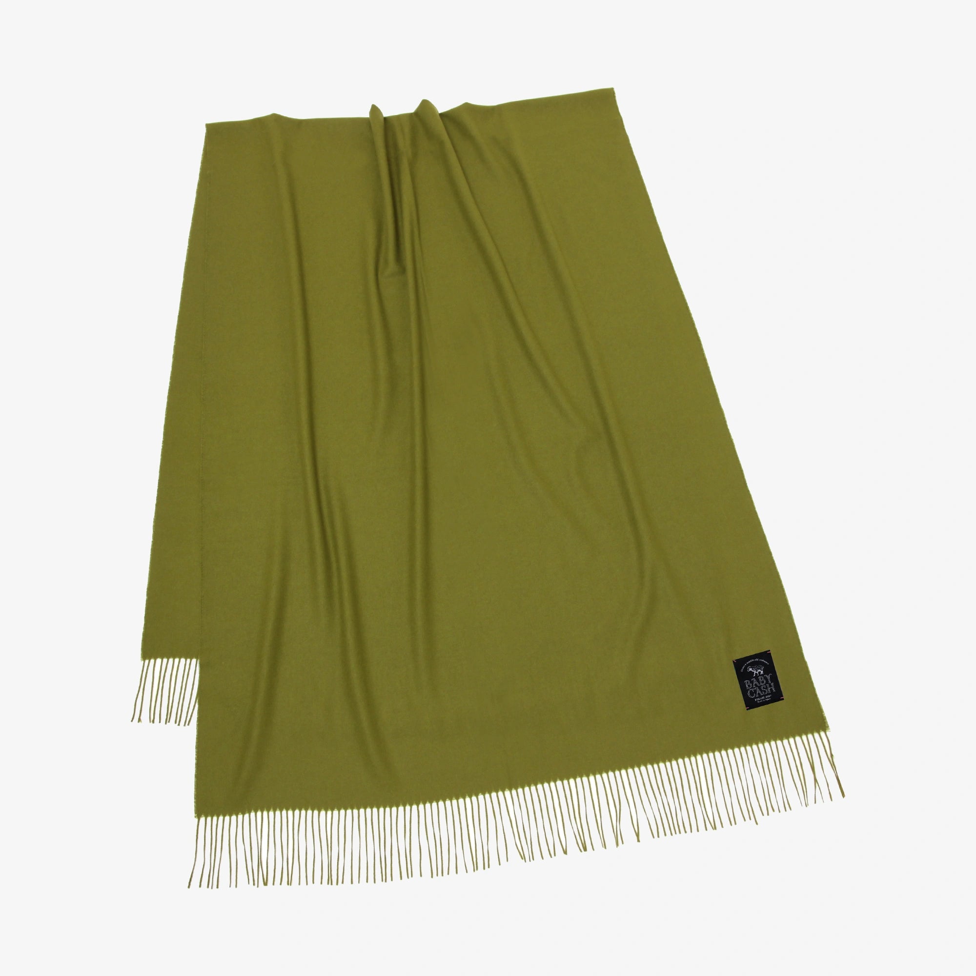 Babycash(R) Gauze Stole / Greyish Green