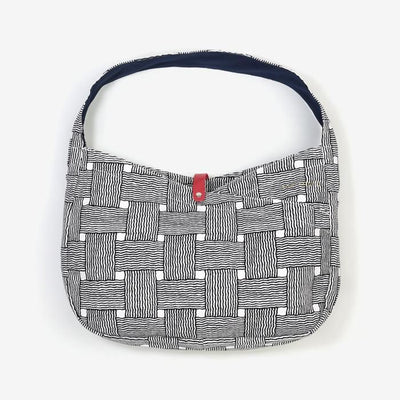 SOU・SOU×Arakawa Masujiro Odayaka Horizontal Shoulder Bag / Woven Bamboo