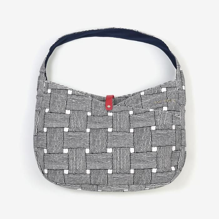 SOU・SOU×Arakawa Masujiro Odayaka Horizontal Shoulder Bag / Woven Bamboo