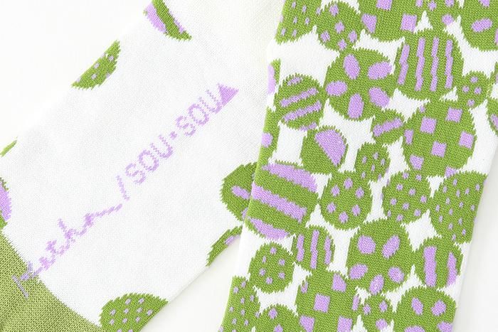 分趾襪（普通長度）／明麗 黃綠色 【男・女性用】