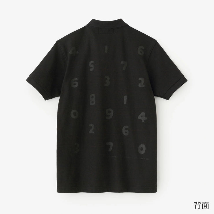 SO-SU-U Short Sleeve Polo Shirt / Black