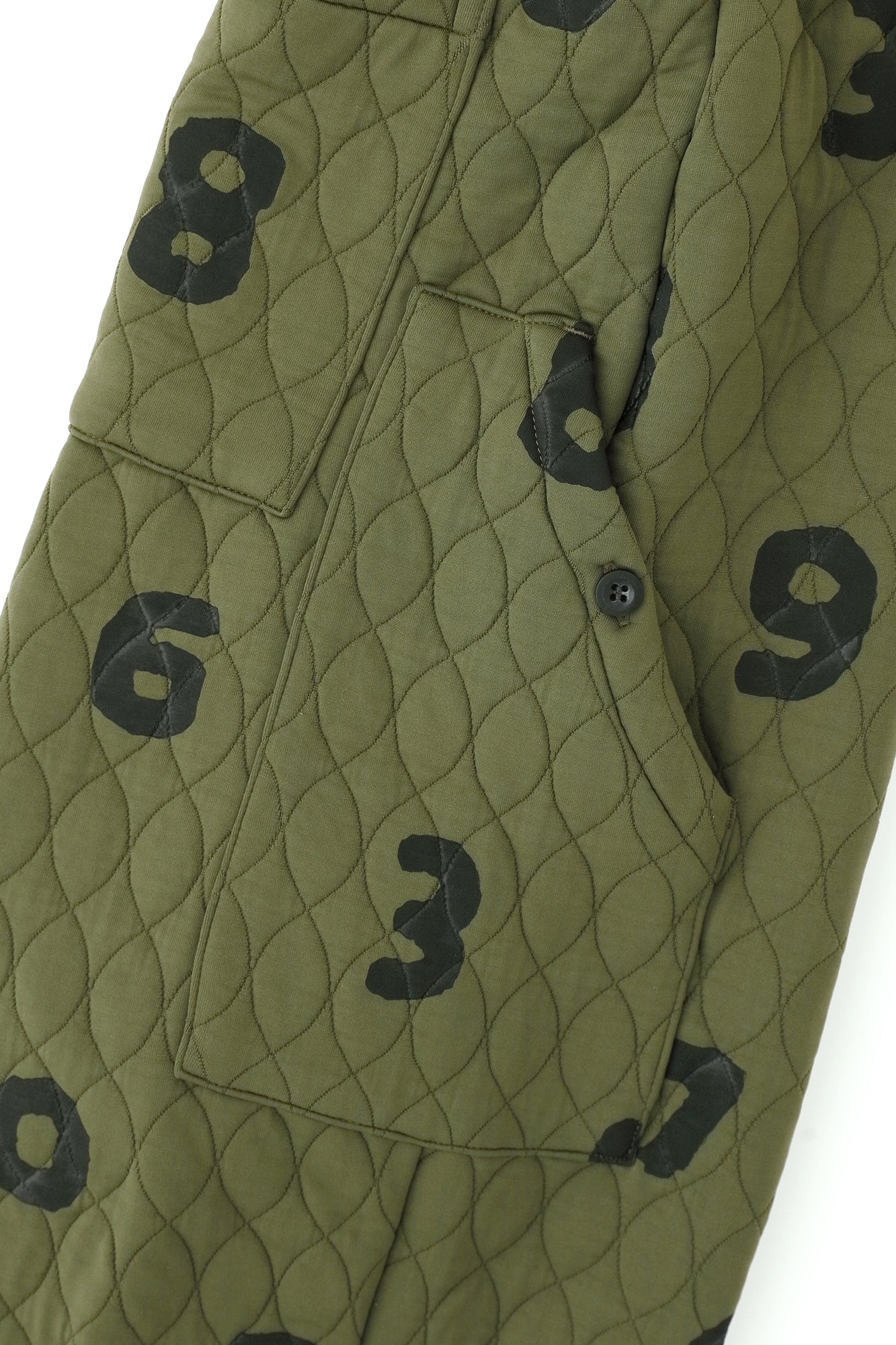 Quilted Jacquard BIKE Jodhpur／SO-SU-U Khaki 