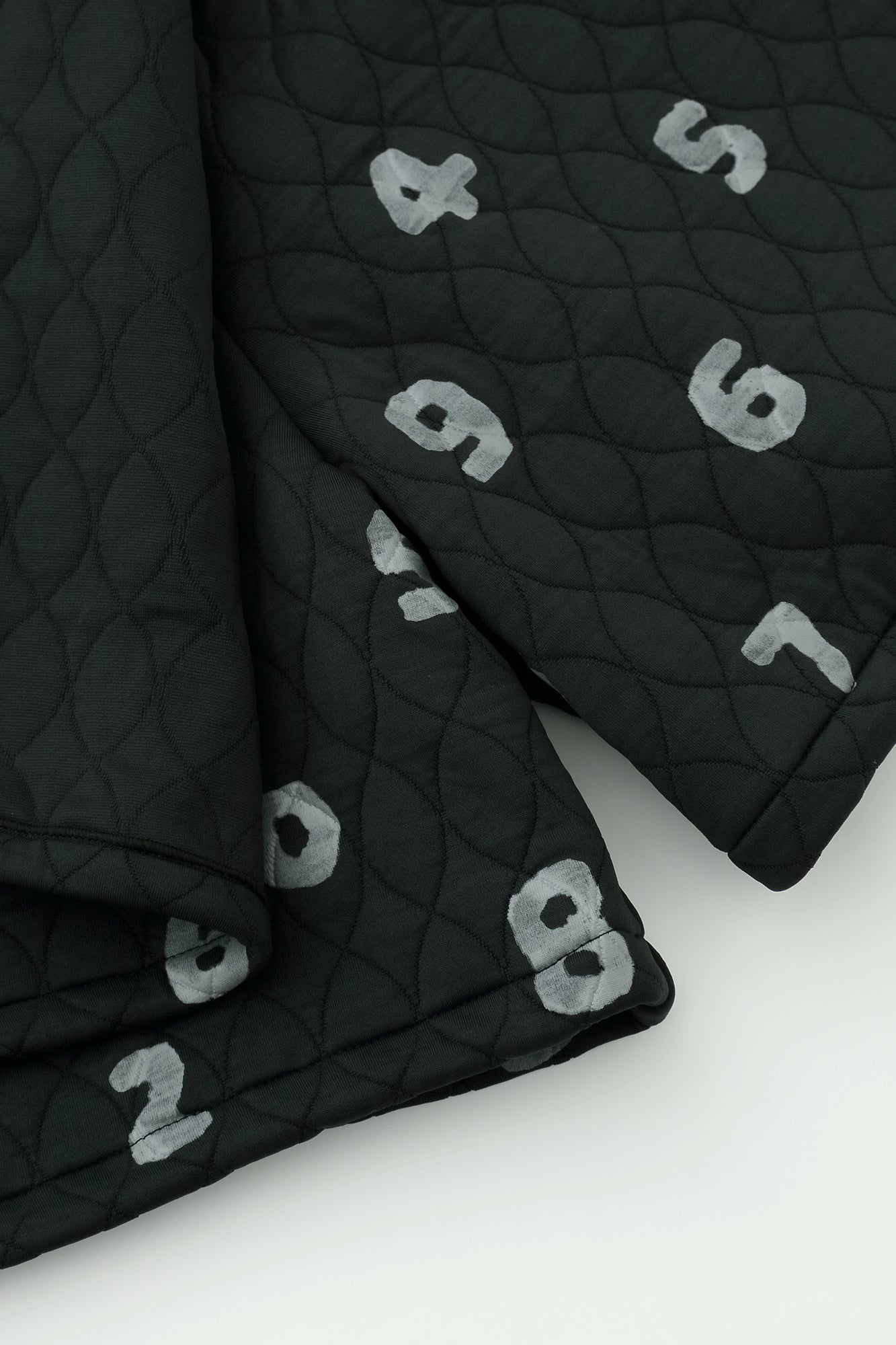 絎縫緹花 BIKE裙褲／SO-SU-U十數 黑色