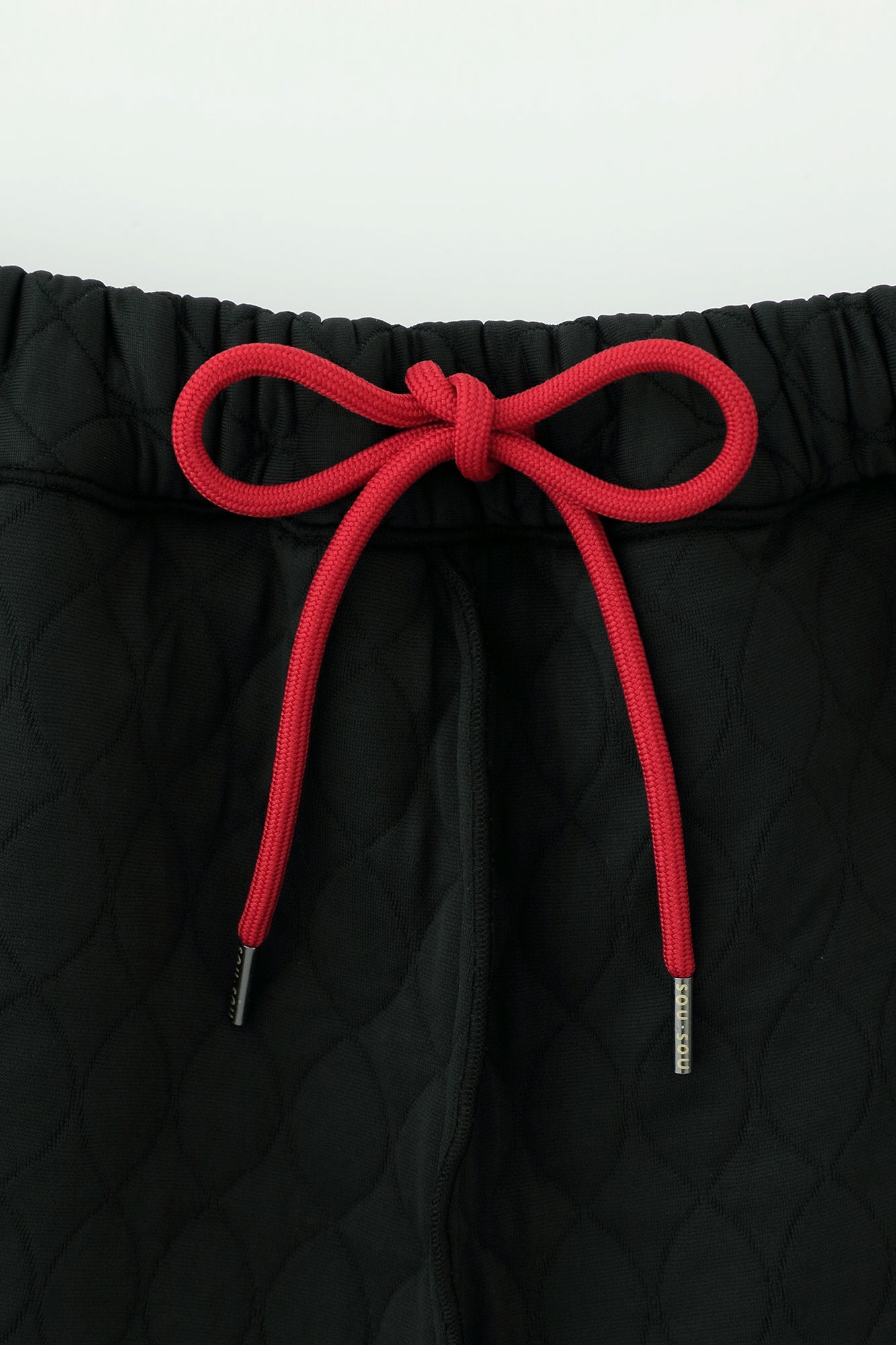 絎縫緹花 BIKE裙褲／SO-SU-U十數 黑色