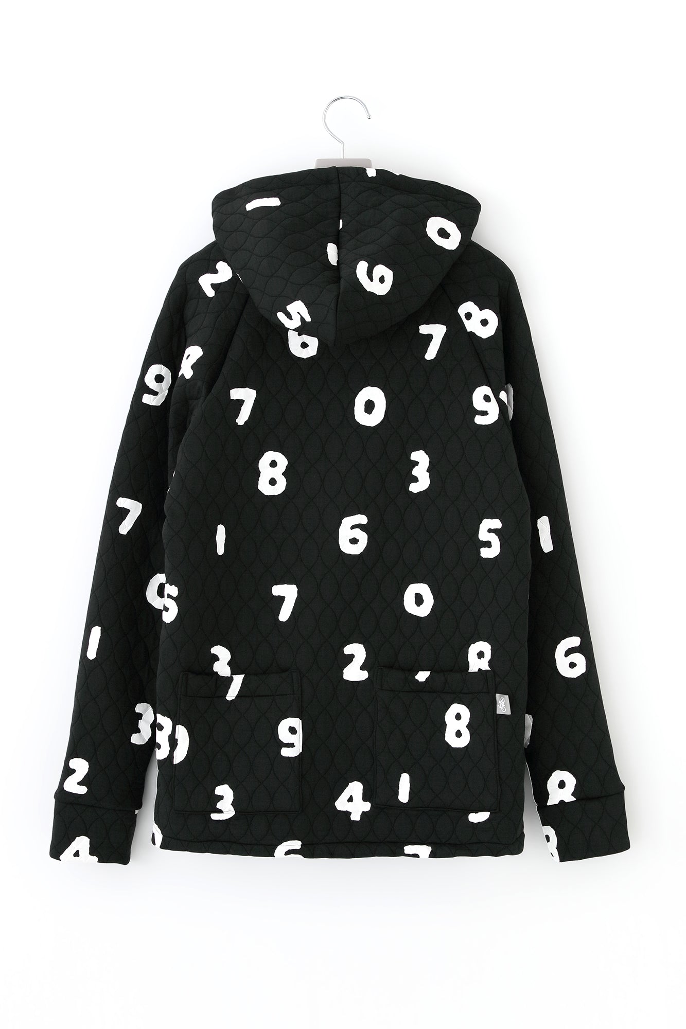 キルティングジャカール BIKEパーカー／SO-SU-U ブラック