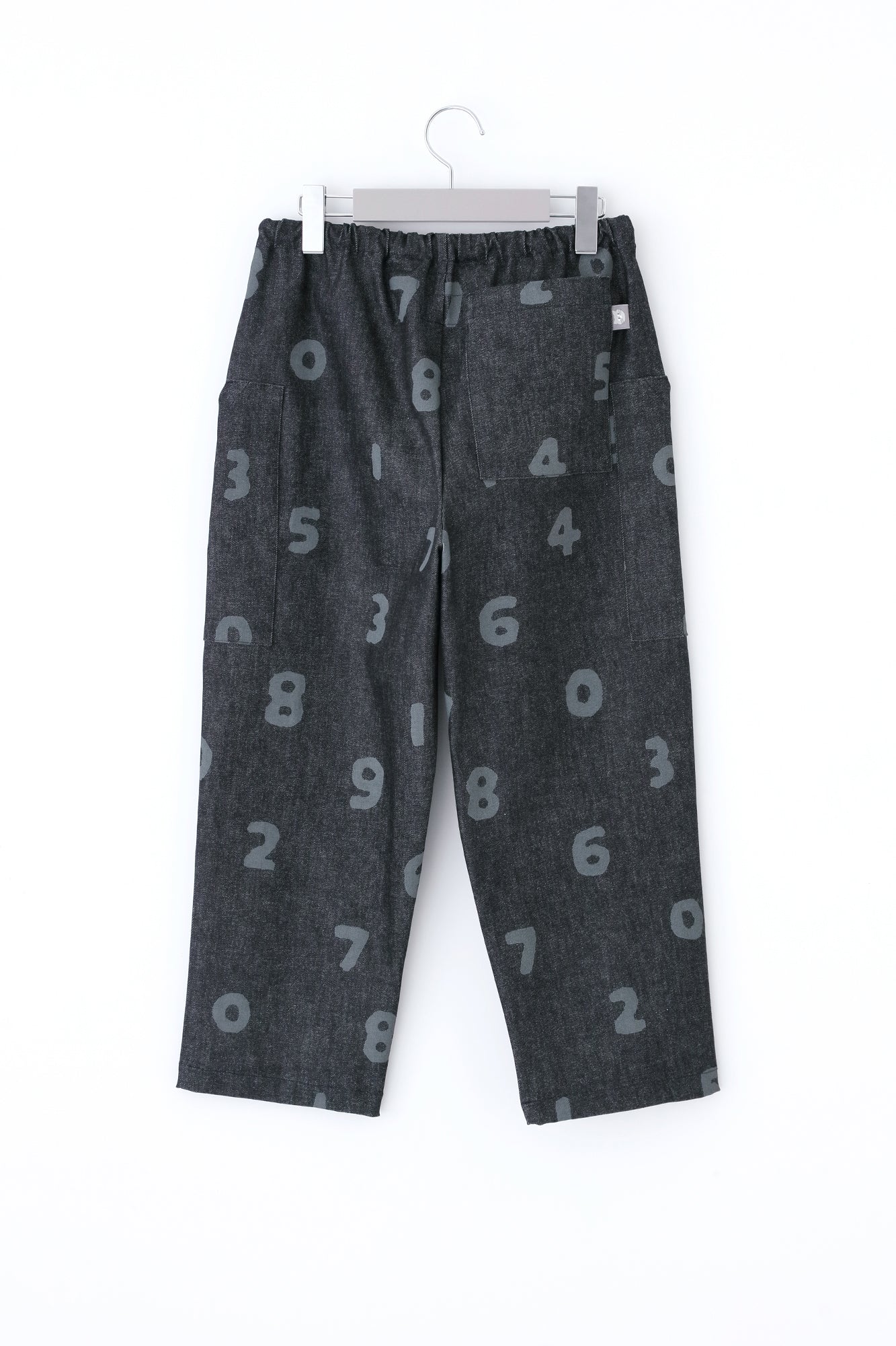 高彈性牛仔布BIKE七分褲／SO-SU-U十數 靛藍色