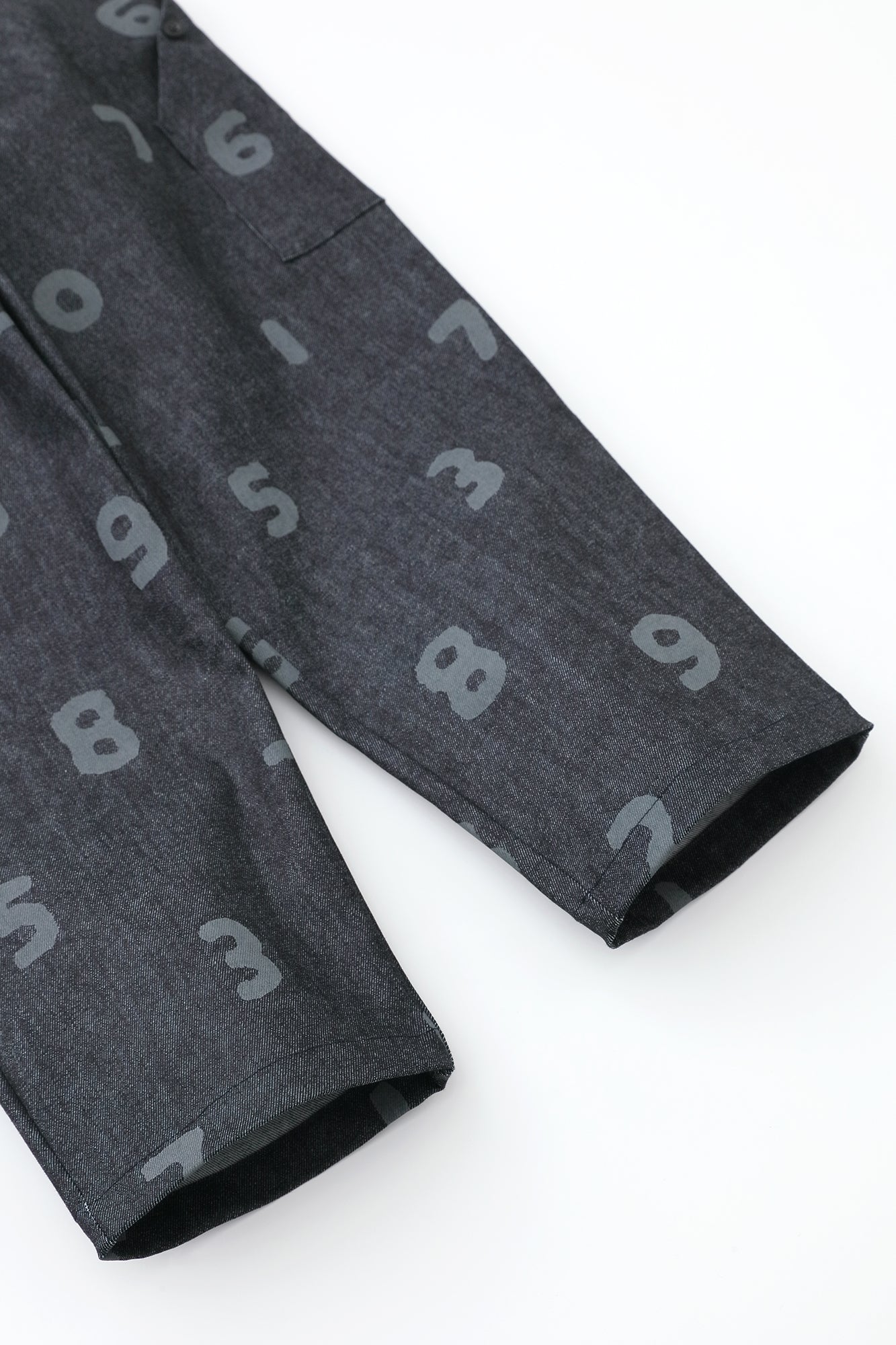 高彈性牛仔布BIKE七分褲／SO-SU-U十數 靛藍色